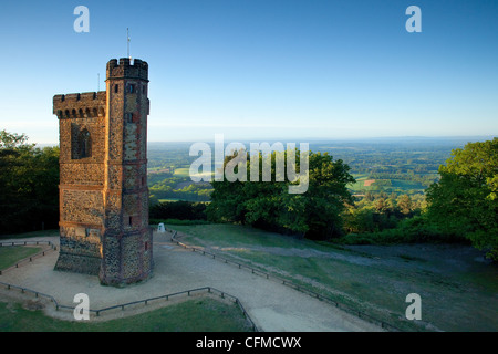 Leith Hill Tower, Surrey, England, Vereinigtes Königreich, Europa Stockfoto