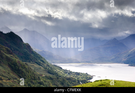 Blick vom Carr Brae, Schottland, Vereinigtes Königreich, Europa Stockfoto