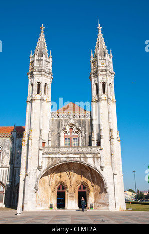 Mosteiro Dos Jeronimos Kloster Belem Bezirk Lissabon Portugal Europa Stockfoto