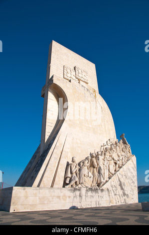 Padrão Dos Descobrimentos (1960) Denkmal Entdeckungen Belem Bezirk Lissabon Portugal Europa Stockfoto