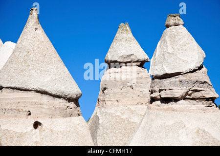 USA, New Mexiko, Kasha-Katuwe Zelt Rocks Nationalmonument Stockfoto