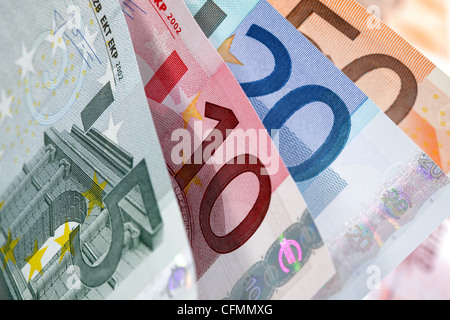 Europäische Währung Stockfoto