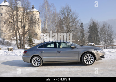 Volkswagen CC - meine 2012 - deutschen beliebte obere Mittelklasse Auto (Teil D) - Schloss Stockfoto