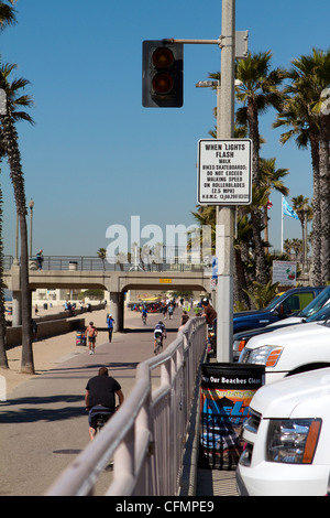 Huntington Beach Orange county in Kalifornien Stockfoto