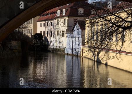 Großpriorat Mühle, Čertovka, Prag, Tschechische Republik Stockfoto