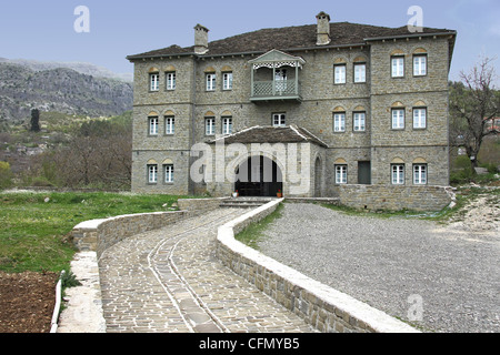 Traditionelles Steinhaus Stockfoto