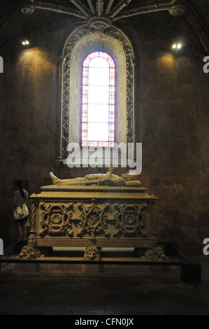 Mosteiro Dos Jerónimos É Umm Mosteiro Manuelino, Testemunho monumentale da Riqueza Dos Descobrimentos Portugiesen. Situa-Se Em Bel Stockfoto