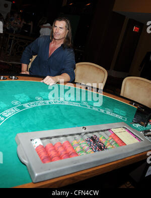 Fabio Lanzoni erscheint ein Meet and Greet in Sorrisi italienisches Restaurant im Seminole Casino Coconut Creek, Florida - 10.02.12, Stockfoto