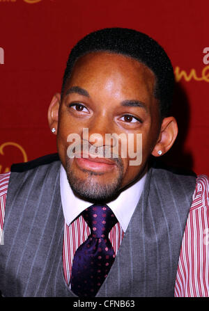 Wird Smith Wachsfigur Enthüllung im Rahmen des Black History Month im Madame Tussauds Las Vegas, Nevada - 16.02.11 Stockfoto