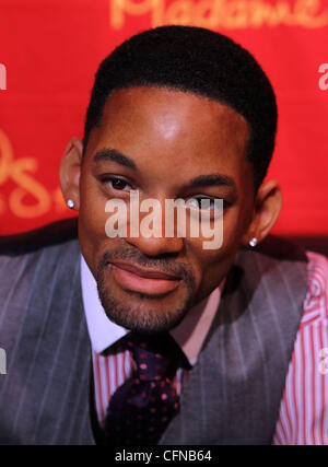 Wird Smith Wachsfigur Enthüllung im Rahmen des Black History Month im Madame Tussauds Las Vegas, Nevada - 16.02.11 Stockfoto