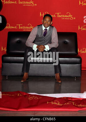 Wird Smith Wachsfigur Enthüllung im Rahmen des Black History Month im Madame Tussauds Las Vegas, Nevada - 16.02.11 Stockfoto