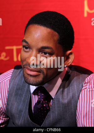 Wird Smith Wachsfigur Enthüllung im Rahmen des Black History Month im Madame Tussauds Las Vegas, Nevada - 16.02.11 Stockfoto