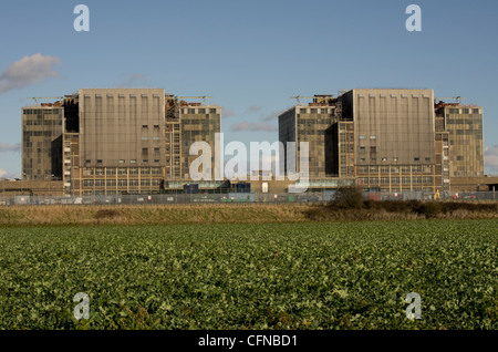Bradwell Kraftwerk Stilllegung Stockfoto