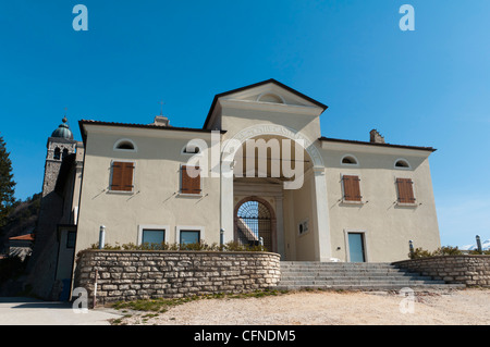 Santuario di Montecastello, Tignale, Lago di Garda (Gardasee), Lombardei, Italien, Europa Stockfoto