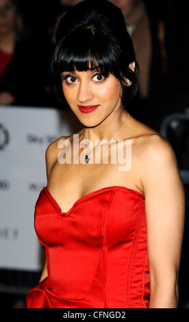 Manjinder Virk The London Critics' Circle Film Awards statt am BFI Southbank - Ankünfte. London, England - 10.02.11 Stockfoto