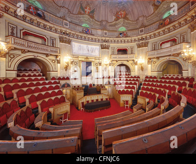 Italien Piemont Turin Carignano Palast der ersten italienischen Parlament 1861 Stockfoto