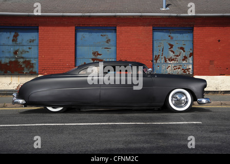 1952 Hudson Leadsled - Dach gehackt, kanalisiert und knallte Hot-Rod basierend auf einem amerikanischen Oldtimer Stockfoto