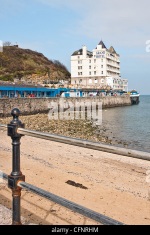 Das Grand Hotel, Llandudno Stockfoto