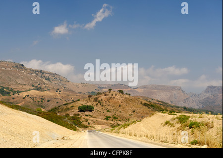 Prassano Schlucht. Kreta. Griechenland. Blick auf einsamen Weg die Prassano Schlucht liegt etwa 15 km östlich, die Stockfoto