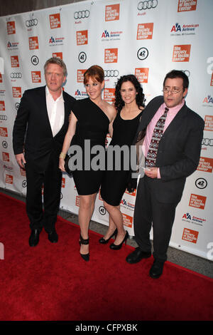 Anthony Michael Hall, Molly Ringwald, Ally Sheedy und Judd Nelson der Film Society of Lincoln Center: 25. Jahrestag von "The Breakfast Club an der Paris-Theater statt. New York City, USA - 20.09.10 Stockfoto