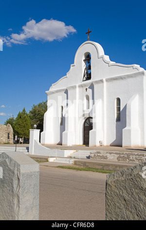 San Elizario Mission, El Paso, Texas, Vereinigte Staaten von Amerika, Nordamerika Stockfoto