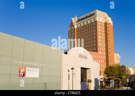 El Paso Museum of Art, El Paso, Texas, Vereinigte Staaten von Amerika, Nordamerika Stockfoto