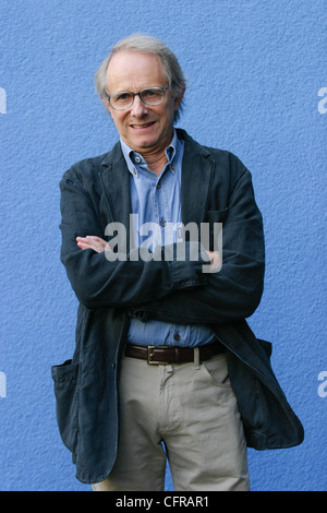 Fototermin für Regisseur Ken Loach und seinen neuen Film 'Ae Fond Kiss', beim Edinburgh International Film Festival, Schottland. Stockfoto