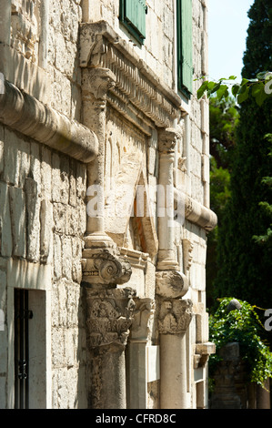 Die römischen Ruinen von Solin (Salona), Region von Dalmatien, Kroatien, Europa Stockfoto