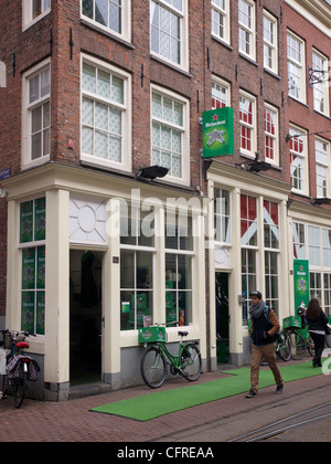 Heineken-Brand-Store in Amsterdam Niederlande Stockfoto