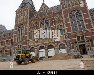 das Rijksmuseum für Renovierung seit 2003 abgeschlossen wurde und geschlossen werden bis 2013-Amsterdam, Niederlande Stockfoto