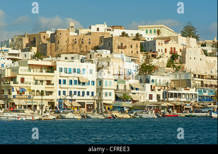 Chora (Chora), Naxos, Kykladen, griechische Inseln, Ägäis, Griechenland, Europa Stockfoto