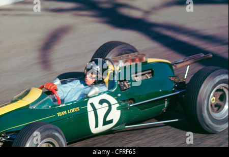 Jim Clark in Lotus 25 1964 Grand Prix von Monaco Stockfoto