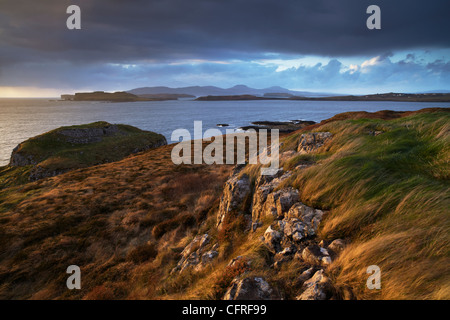 Ein Blick vom Ardtreck Punkt über Loch Highland MacLeod Tabellen, Isle Of Skye, Schottland, Vereinigtes Königreich, Europa Stockfoto