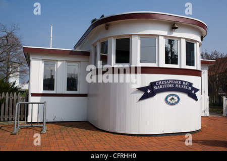 Chesapeake Bay Maritime Museum, St. Michaels, Talbot County, Maryland Ostufer Stockfoto