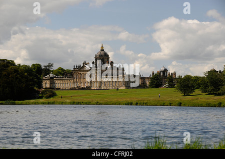 Castle Howard 1.000 Hektar atemberaubender Landschaft inmitten eine prächtigen 18. Jahrhundert Residenz in die Howardian Hügel Stockfoto