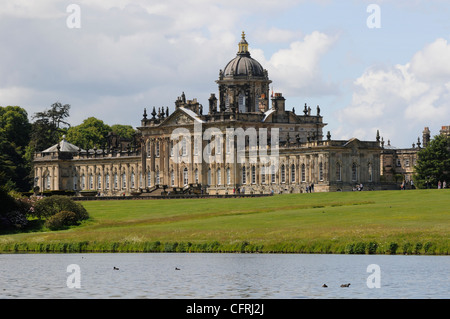 Castle Howard 1.000 Hektar atemberaubender Landschaft inmitten eine prächtigen 18. Jahrhundert Residenz in die Howardian Hügel Stockfoto