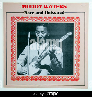 Muddy Waters, seltene und bedingtes Album cover Stockfoto