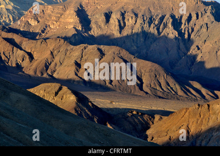 Die Berge von Moab im Araba-Tal. Stockfoto