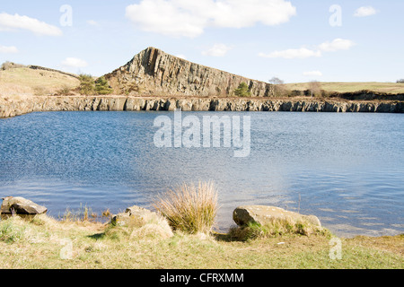 Der Hadrianswall - England Stockfoto