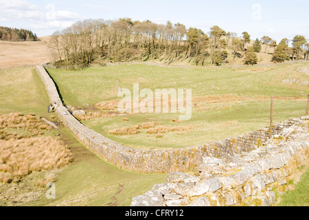 Housesteads am Hadrianswall - England Stockfoto