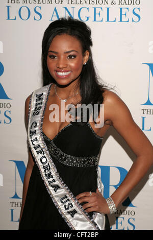 5. Dezember 2006; Beverly Hills, CA, USA; Miss California USA MEAGAN TANDY kommt an das Museum für Fernsehen und Radio in Beverly Hills für eine Präsentation von "She Made It: Frauen schaffen Fernsehen und Radio", feiert das Museum dreijährigen Initiative zur Salute Frauen im Fernsehen und Radio. Mand Stockfoto