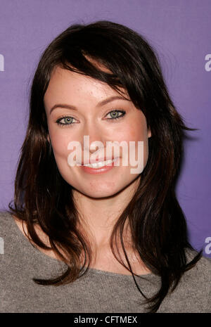 17. Januar 2007; Pasadena, Kalifornien, USA; Schauspielerin OLIVIA WILDE auf der NBC All-Star Party Winter 2007 statt im the Ritz-Carlton. Obligatorische Credit: Foto von Lisa O'Connor/ZUMA Press. (©) Copyright 2007 von Lisa O'Connor Stockfoto