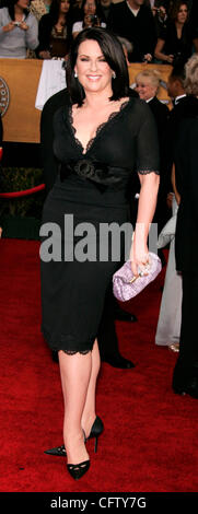 28. Januar 2007; Los Angeles, Kalifornien, USA; SAG Awards 2007: MEGAN MULLALLY am 13. Annual Screen Actors Guild Awards im Shrine Auditorium in Los Angeles statt. Obligatorische Credit: Foto von Lisa O'Connor/ZUMA Press. (©) Copyright 2007 von Lisa O'Connor Stockfoto