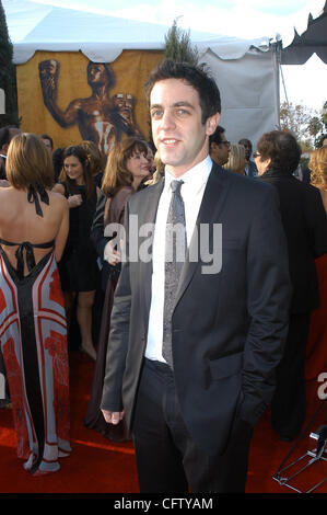 28. Januar 2007 kommt die 13. Screen Actors Guild Awards statt im Shrine Auditorium in Los Angeles, Kalifornien - Los Angeles, CA, USA - BJ NOVAK. Stockfoto