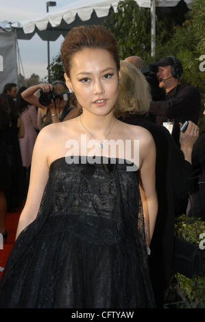 28. Januar 2007 kommt am 13. Screen Actors Guild Awards statt im Shrine Auditorium in Los Angeles, Kalifornien - Los Angeles, CA, USA - RINKO KIKUCHI. Stockfoto