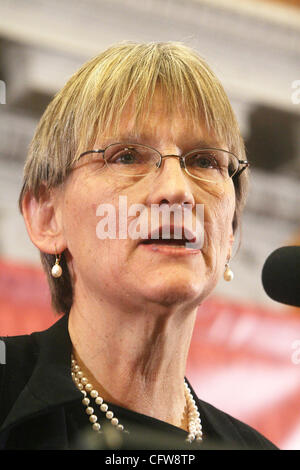 11.02.07 - ist CAMBRIDGE, MA Drew Gilbin Faust Präsident der Harvard University benannt. Stockfoto