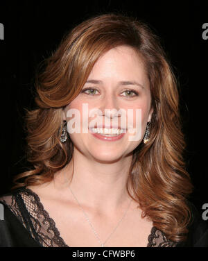 18. Februar 2007; Los Angeles, Kalifornien, USA; JENNA FISCHER auf der 57th Annual Ace Eddie Awards, ehren Filmemacher Quentin Tarantino, Ankunft statt im Beverly Hilton Hotel in Beverly Hills. Obligatorische Credit: Foto von Camilla Zenz/ZUMA Press. (©) Copyright 2007 von Camilla Zenz Stockfoto