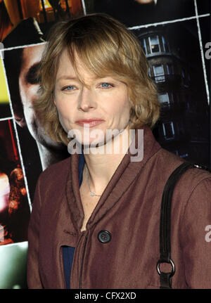 20. März 2007 kommt - Hollywood, CA, USA - Schauspielerin JODIE FOSTER bei der Los Angeles Premiere des Films "The Lookout" in Hollywood. (Kredit-Bild: © Marianna Tag Massey/ZUMA Press) Stockfoto