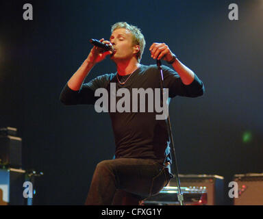 13. April 2007 kommt - Norfolk, VA, USA - DIERKS BENTLEY bis seine gesperrt und geladen-Tour am Ted konstante Center der Old Dominion University gefeiert. (Kredit-Bild: © Jeff Moore/ZUMA Press) Stockfoto