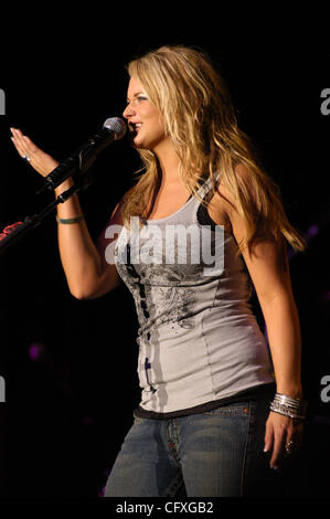 "Verrückte Ex-Freundin" Miranda Lambert die live in Norfolk, Virginia in Old Dominion University Ted konstante Mitte 13. April 2007 Stockfoto